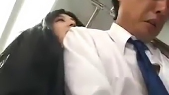 Public Bus Handjob With A New Asian Performer