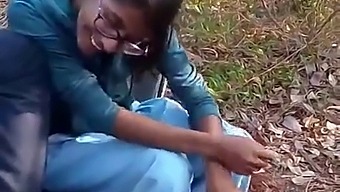 Swathi, A Hot Indian Teacher, Engages In Sexual Activities With Her Students In The Forest For Financial Gain