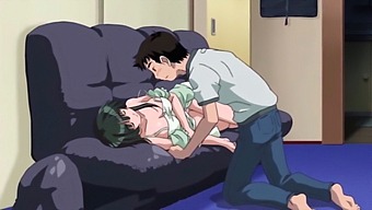 Young Anime Maiden Indulges In Passionate Intercourse With Her Lover