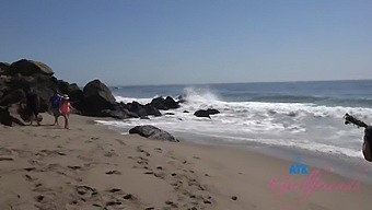 Amateur Blonde Summer Vixen Gives A Sloppy Blowjob In A Car On A Beach Date In Pov
