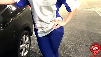 アマチュアのラテン系女性が大きなお尻のアナルに挑戦!